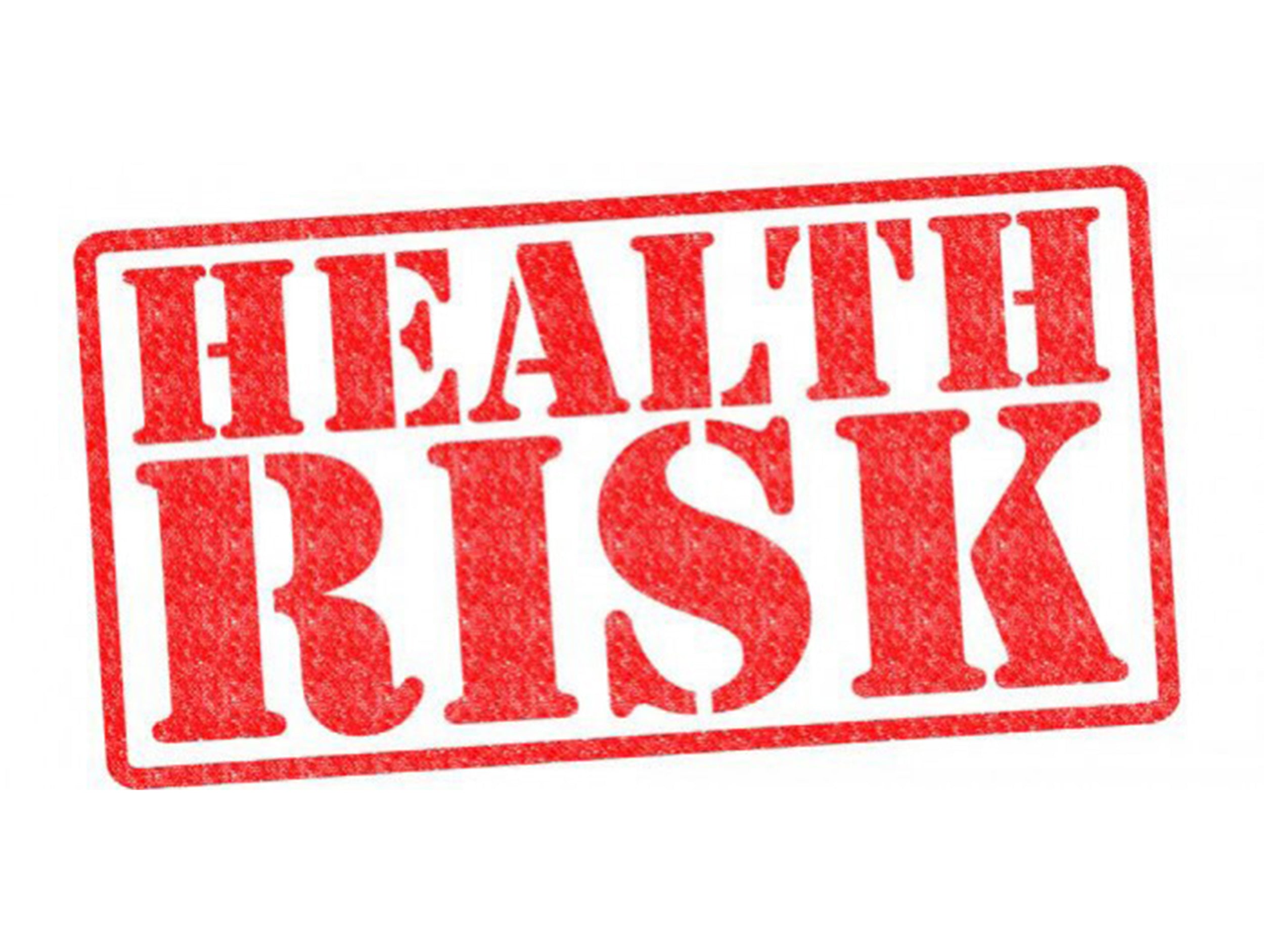 Health Risk warning