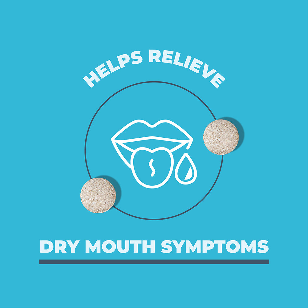 Herbal Toothpowder Tabs - Dry mouth Symptoms
