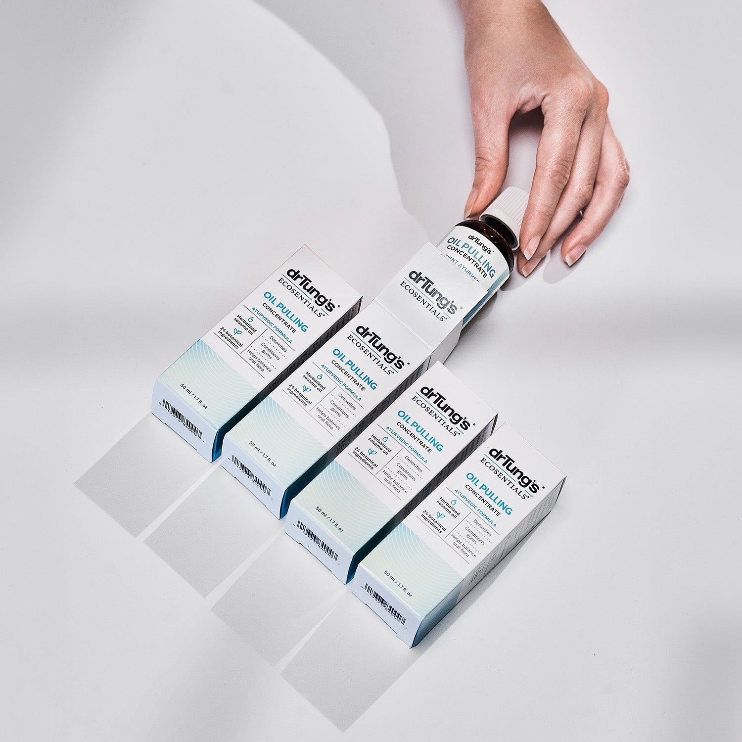 Oil Pulling Concentrate packaging