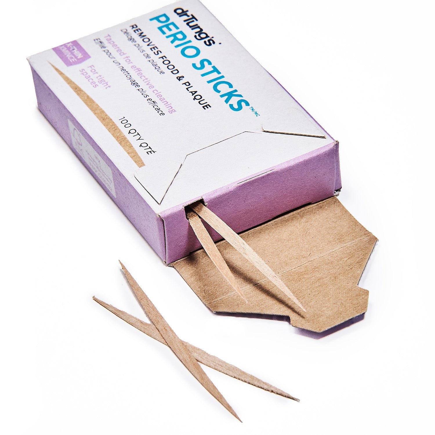 Perio Sticks™ (birch dental sticks) X-THIN flat