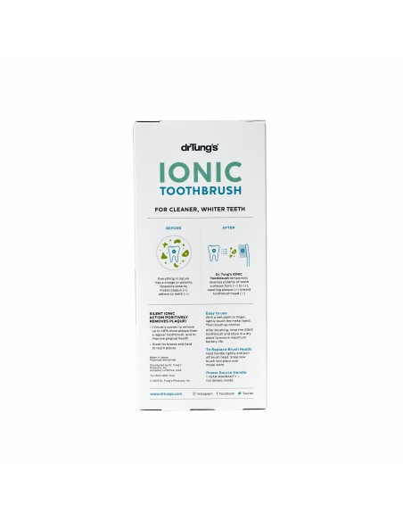 Ionic Toothbrush System back