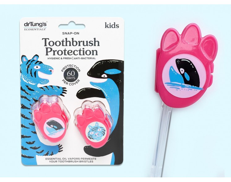 Kids' Snap-On Toothbrush Protection