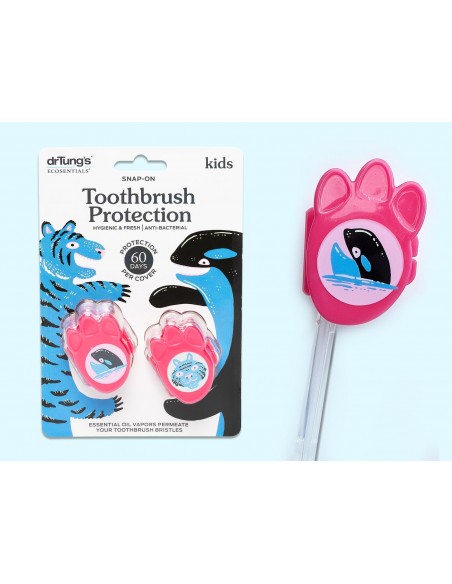 Kids' Snap-On Toothbrush Protection