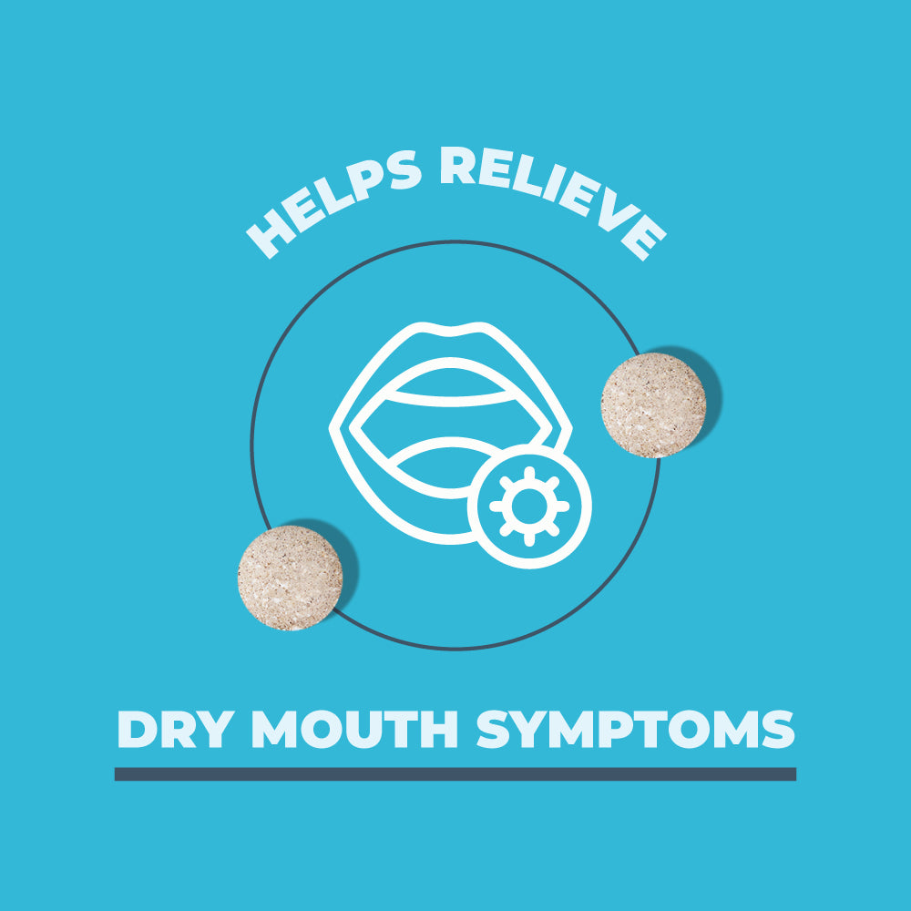 Herbal Toothpowder Tabs - Dry mouth Symptoms