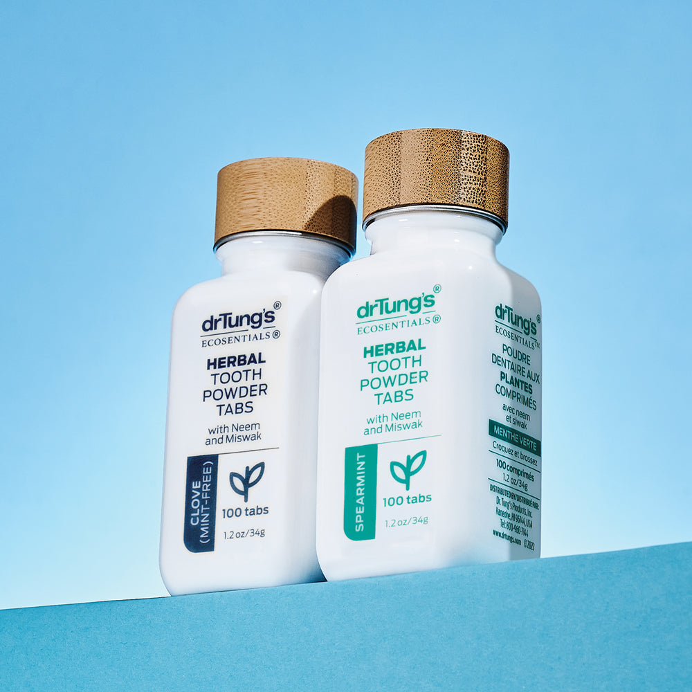 Herbal Toothpowder Tabs Mint-Free and Spearmint - DrTung’s