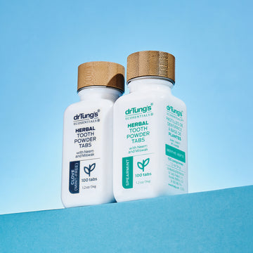 Herbal Toothpowder Tabs Mint-Free and Spearmint - DrTung’s