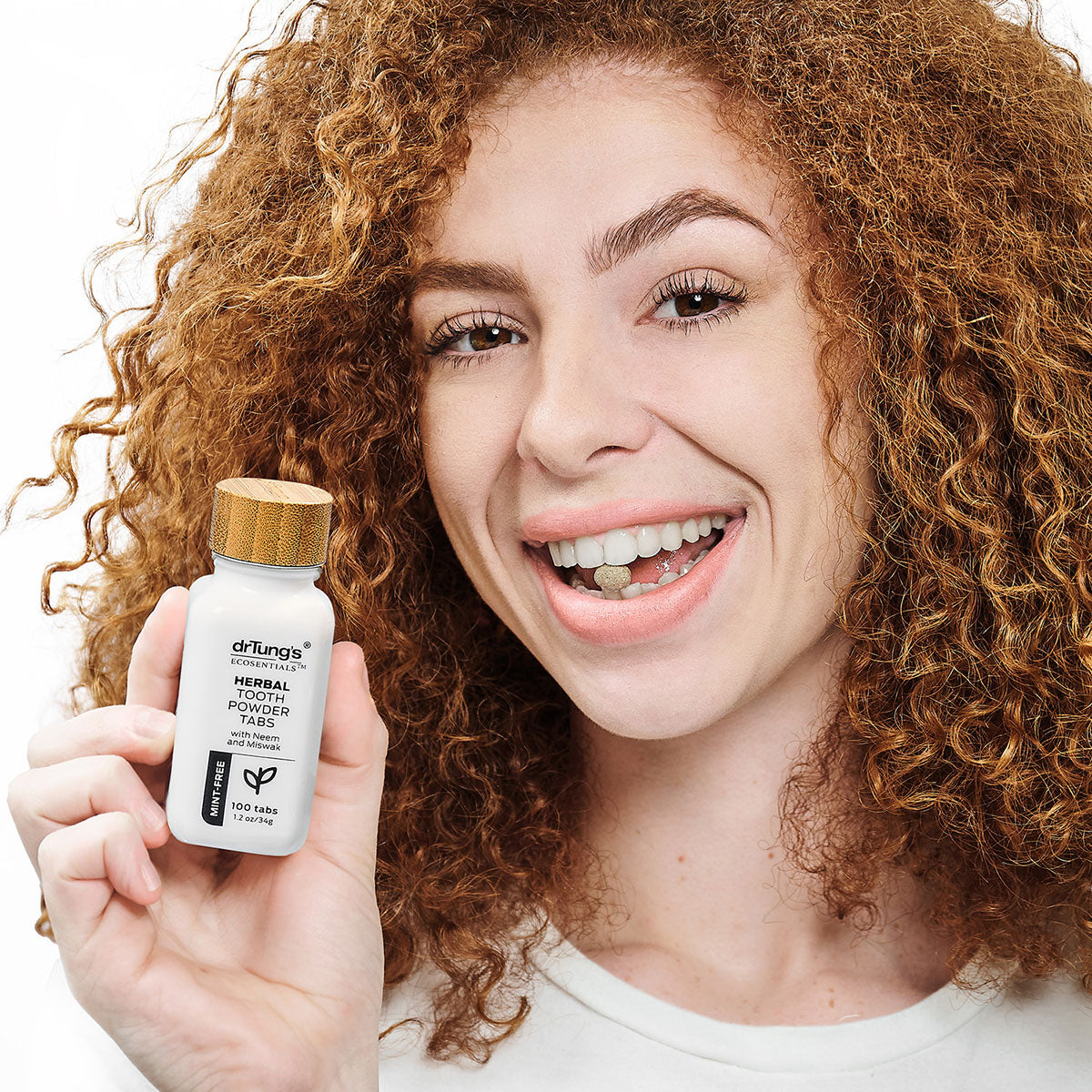 Herbal Toothpowder Tabs mint-free showcase