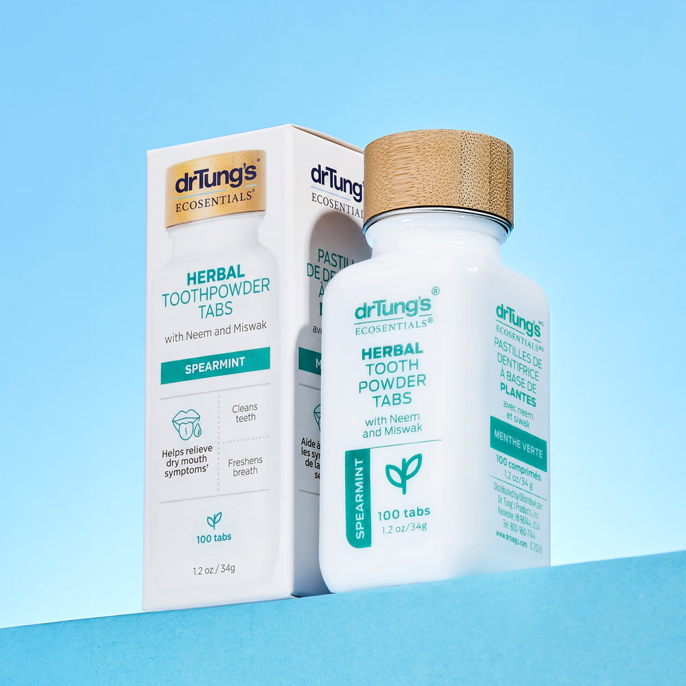 Herbal Toothpowder Tabs Spearmint - DrTung’s