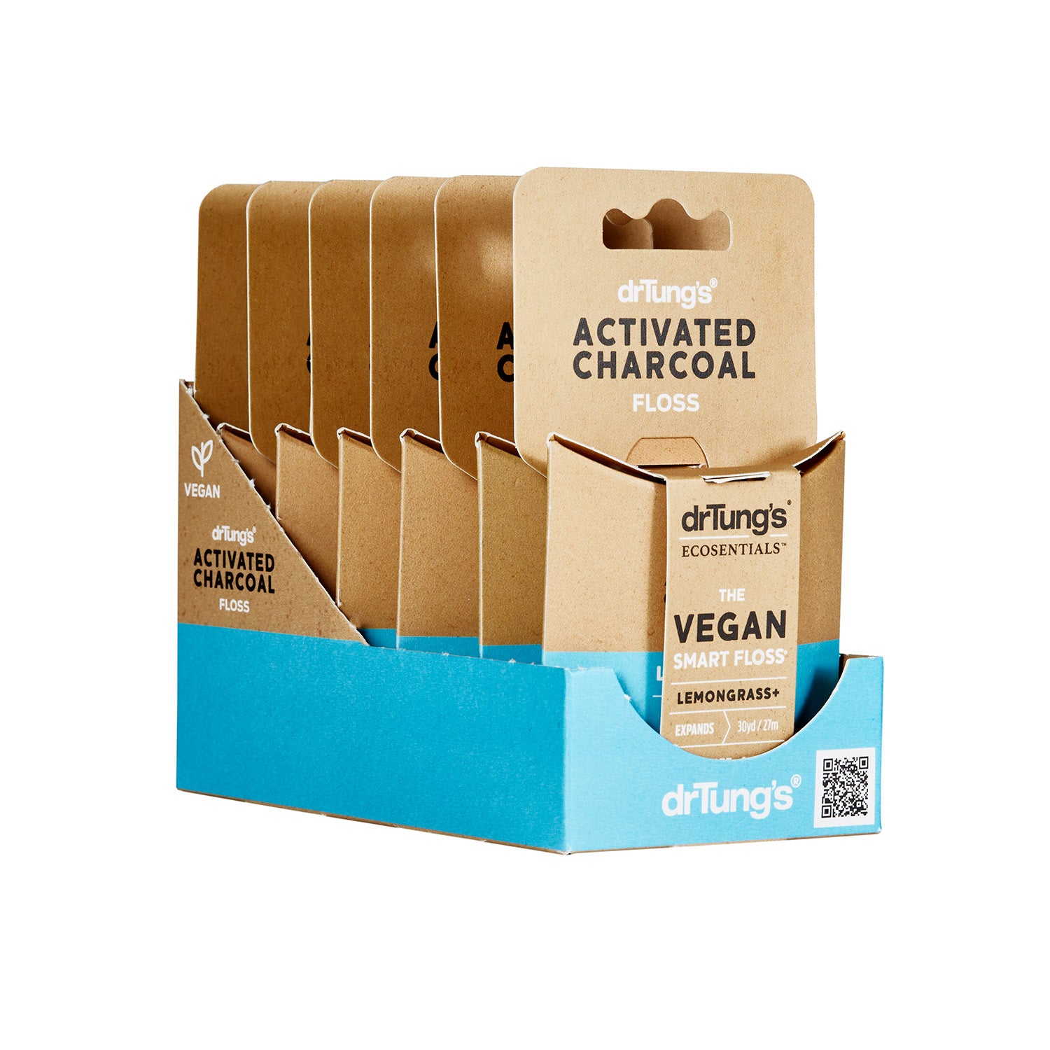 Activated Charcoal VEGAN Floss pack