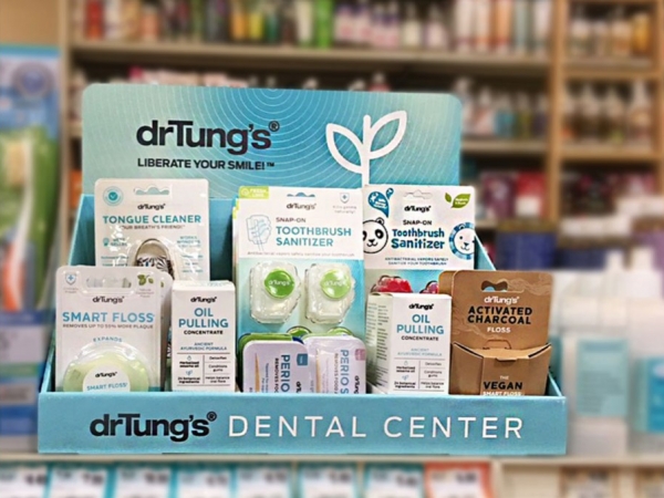 DrTung's Activated Charcoal Floss - Now at a Store Near You!